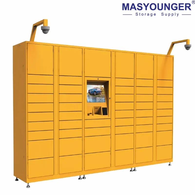 Casier frais électronique en acier de restauration rapide de nouvelle conception avec l'individu intelligent d'écran tactile