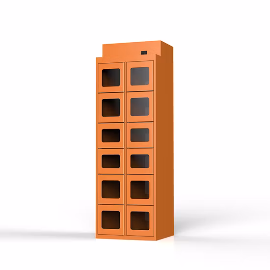 Casier d'employé de bibliothèque sûre de code à barres Qr Code pour le supermarché