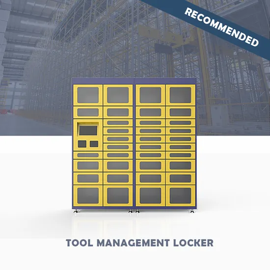 Casier électronique intelligent de gestion d'outils, haute sécurité, pour l'extérieur, avec système de casier